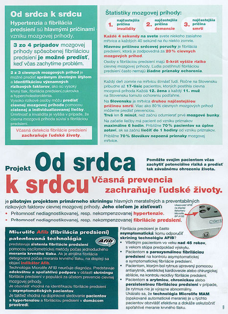 Projekt od srdca k srdcu 2018