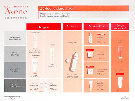 Základná starostlivosť Avène pre pleť žiariacu krásou každý deň
