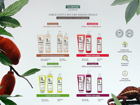 Starostlivosť o telo Klorane s bio maslom Cupuaçu