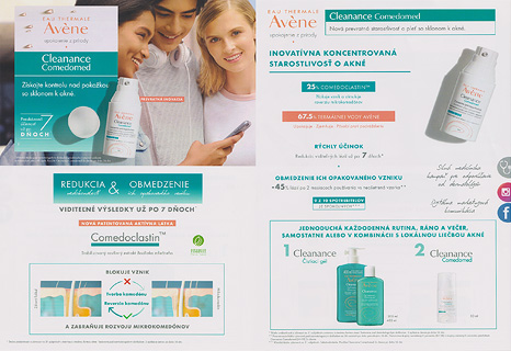 Akcia, Avène, Cleanance Comedomed