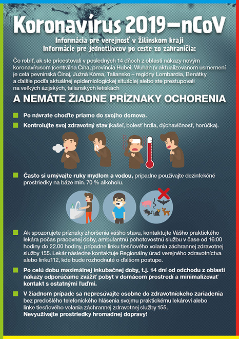 Leták, Koronavirus 2019 ncov